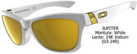 Oakley Jupiter White-24K Iridium (03-249)